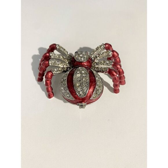 Taylor Avedon Red Spider Jewelry / Trinket Box - Picture 2 of 7